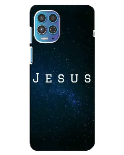 Чехол для Motorola MOTO G100 с картинкой «Звездное небо Jesus» Чехол для Motorola MOTO G100 с картинкой «Звездное небо Jesus»