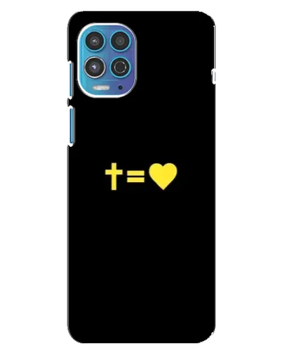 Чехол для Motorola MOTO G100 с картинкой «Сердце и Крест» Чехол для Motorola MOTO G100 с картинкой «Сердце и Крест»
