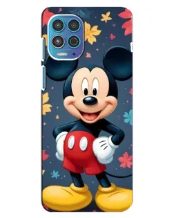 Чехол для Motorola MOTO G100 с картинкой «Осенний Mickey Mouse»