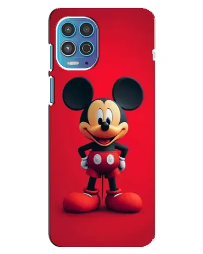 Чехол для Motorola MOTO G100 с картинкой «Mickey в полный рост»