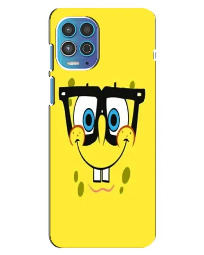 Чехол для Motorola MOTO G100 с картинкой «Минималистичный Спанч Боб» Чехол для Motorola MOTO G100 с картинкой «Минималистичный Спанч Боб»