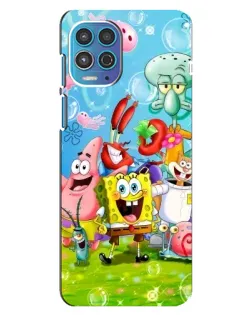 Чехол для Motorola MOTO G100 с картинкой «Губка Боб и друзья» Чехол для Motorola MOTO G100 с картинкой «Губка Боб и друзья»