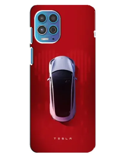 Чехол для Motorola MOTO G100 с картинкой «Tesla Top View» Чехол для Motorola MOTO G100 с картинкой «Tesla Top View»