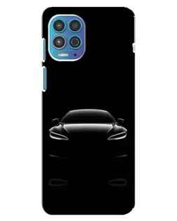 Чехол для Motorola MOTO G100 с картинкой «Силуэт Tesla Night»