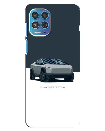 Чехол для Motorola MOTO G100 с картинкой «Серебристый Cybertruck Tesla» Чехол для Motorola MOTO G100 с картинкой «Серебристый Cybertruck Tesla»