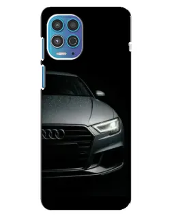 Чехол для Motorola MOTO G100 с картинкой «Audi — детализация кузова»