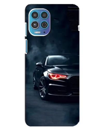 Чехол для Motorola MOTO G100 с картинкой «Audi — хищный взгляд»