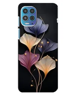 Чехол для Motorola MOTO G100 с картинкой «Лиловые цветы грации»