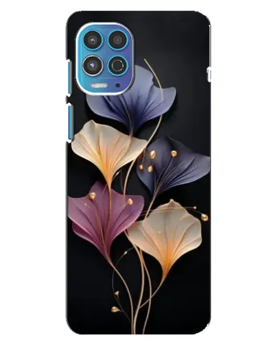 Чехол для Motorola MOTO G100 с картинкой «Лиловые цветы грации» Чехол для Motorola MOTO G100 с картинкой «Лиловые цветы грации»