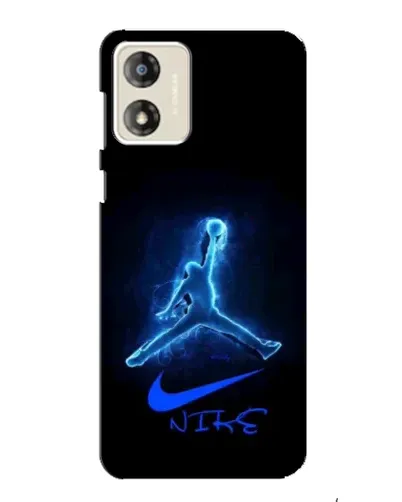 Чехол для Motorola MOTO G13 с картинкой «Jordan Neon Blue» Чехол для Motorola MOTO G13 с картинкой «Jordan Neon Blue»
