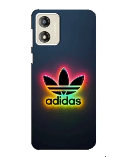 Чехол для Motorola MOTO G13 с картинкой «Неоновый Adidas»