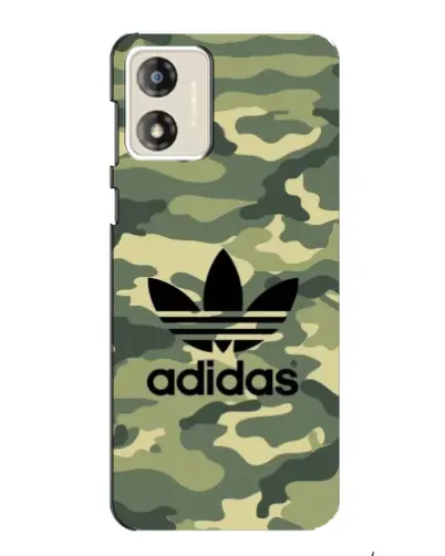 Чехол для Motorola MOTO G13 с картинкой «Милитари стиль Adidas»