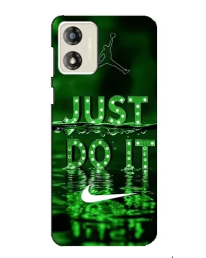 Чехол для Motorola MOTO G13 с картинкой «Зеленый неоновый Nike»