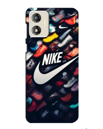 Чехол для Motorola MOTO G13 с картинкой «Коллекция кроссовок Nike»