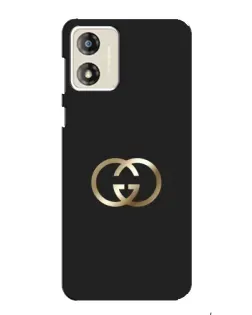 Чехол для Motorola MOTO G13 с картинкой «Минимализм Gucci»