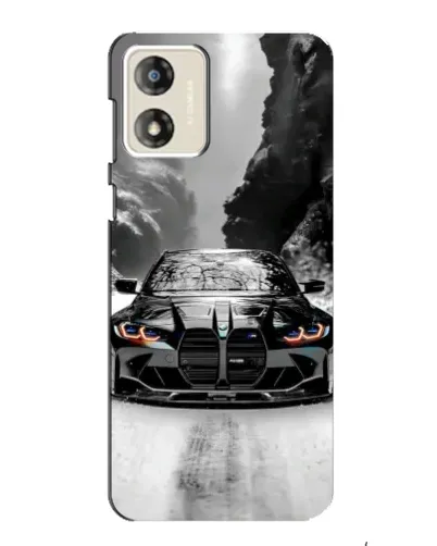 Чехол для Motorola MOTO G13 с картинкой «BMW — акварельный дрифт» Чехол для Motorola MOTO G13 с картинкой «BMW — акварельный дрифт»