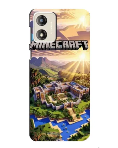 Чехол для Motorola MOTO G13 с картинкой «Minecraft панорама» Чехол для Motorola MOTO G13 с картинкой «Minecraft панорама»