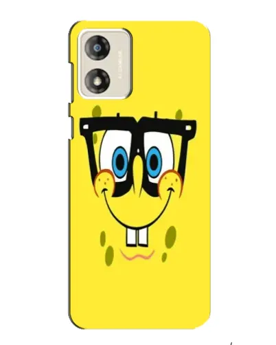 Чехол для Motorola MOTO G13 с картинкой «Минималистичный Спанч Боб» Чехол для Motorola MOTO G13 с картинкой «Минималистичный Спанч Боб»