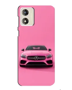 Чехол для Motorola MOTO G13 с картинкой «Розовый Mercedes AMG» Чехол для Motorola MOTO G13 с картинкой «Розовый Mercedes AMG»
