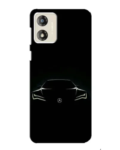 Чехол для Motorola MOTO G13 с картинкой «Mercedes — силуэт авто» Чехол для Motorola MOTO G13 с картинкой «Mercedes — силуэт авто»