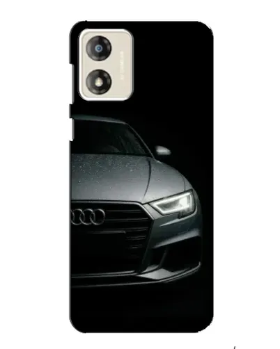 Чехол для Motorola MOTO G13 с картинкой «Audi — детализация кузова»