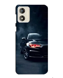 Чехол для Motorola MOTO G13 с картинкой «Audi — хищный взгляд»