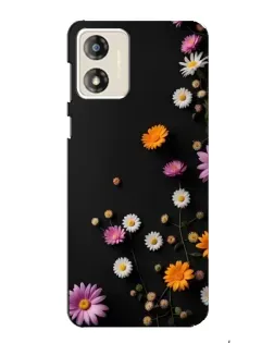 Чехол для Motorola MOTO G13 с картинкой «Цветочная композиция»