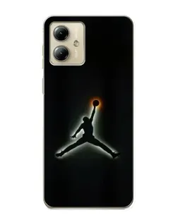 Чехол для Motorola MOTO G14 с картинкой «Jordan Gradient Logo» Чехол для Motorola MOTO G14 с картинкой «Jordan Gradient Logo»