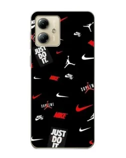 Чехол для Motorola MOTO G14 с картинкой «Nike Mix Pattern» Чехол для Motorola MOTO G14 с картинкой «Nike Mix Pattern»