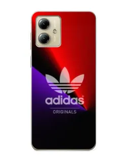 Чехол для Motorola MOTO G14 с картинкой «Adidas Red Neon»