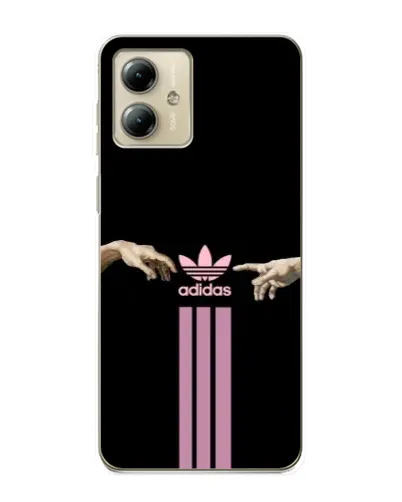 Чехол для Motorola MOTO G14 с картинкой «Adidas Hands»