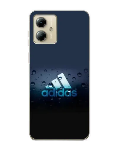 Чехол для Motorola MOTO G14 с картинкой «Adidas Water Drops»
