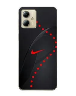 Чехол для Motorola MOTO G14 с картинкой «Абстрактный дизайн Nike» Чехол для Motorola MOTO G14 с картинкой «Абстрактный дизайн Nike»