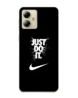 Чехол для Motorola MOTO G14 с картинкой «Текстовый принт Nike» Чехол для Motorola MOTO G14 с картинкой «Текстовый принт Nike»