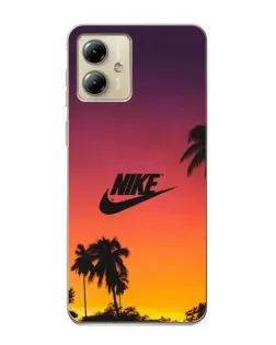 Чехол для Motorola MOTO G14 с картинкой «Nike на закате солнца» Чехол для Motorola MOTO G14 с картинкой «Nike на закате солнца»