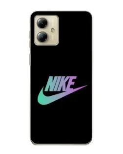 Чехол для Motorola MOTO G14 с картинкой «Nike — городская ночь» Чехол для Motorola MOTO G14 с картинкой «Nike — городская ночь»