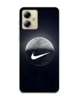 Чехол для Motorola MOTO G14 с картинкой «Nike в стиле граффити» Чехол для Motorola MOTO G14 с картинкой «Nike в стиле граффити»
