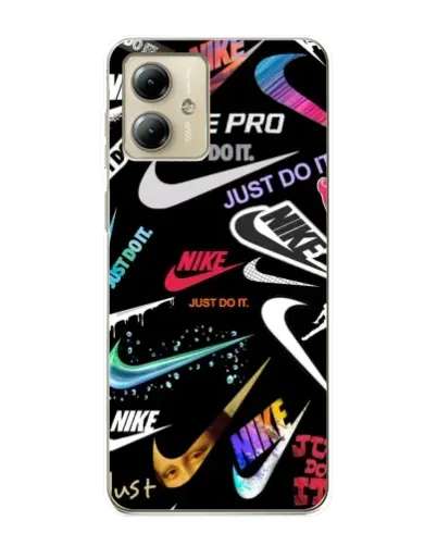 Чехол для Motorola MOTO G14 с картинкой «Nike — роскошь» Чехол для Motorola MOTO G14 с картинкой «Nike — роскошь»