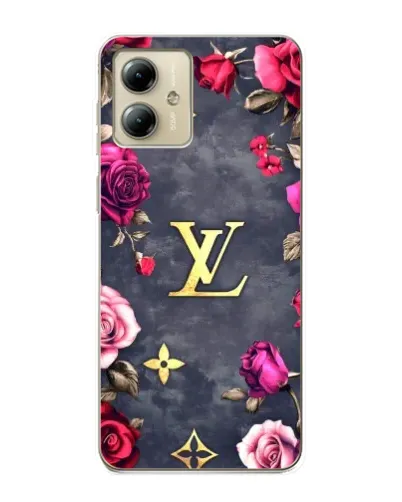 Чехол для Motorola MOTO G14 с картинкой «Цветочный Louis Vuitton» Чехол для Motorola MOTO G14 с картинкой «Цветочный Louis Vuitton»