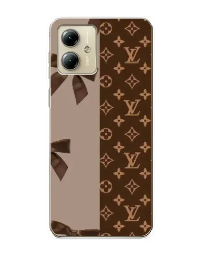 Чехол для Motorola MOTO G14 с картинкой «Louis Vuitton — банты» Чехол для Motorola MOTO G14 с картинкой «Louis Vuitton — банты»