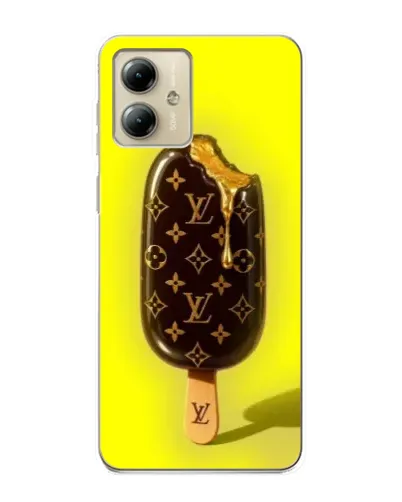 Чехол для Motorola MOTO G14 с картинкой «Мороженое от LV» Чехол для Motorola MOTO G14 с картинкой «Мороженое от LV»