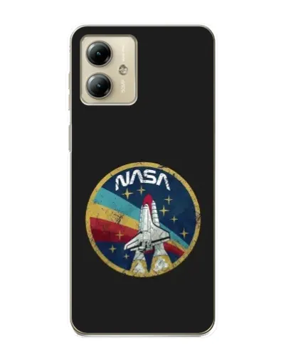 Чехол для Motorola MOTO G14 с картинкой «NASA — эмблема миссии» Чехол для Motorola MOTO G14 с картинкой «NASA — эмблема миссии»