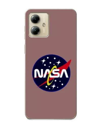 Чехол для Motorola MOTO G14 с картинкой «NASA — ретро космос» Чехол для Motorola MOTO G14 с картинкой «NASA — ретро космос»