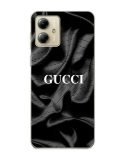 Чехол для Motorola MOTO G14 с картинкой «Gucci — шелковые волны»