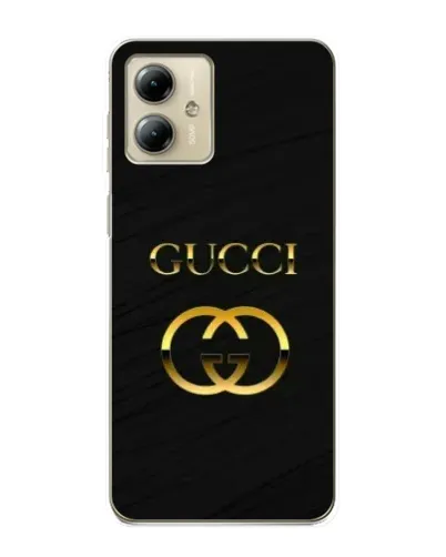 Чехол для Motorola MOTO G14 с картинкой «Золотой логотип Gucci» Чехол для Motorola MOTO G14 с картинкой «Золотой логотип Gucci»