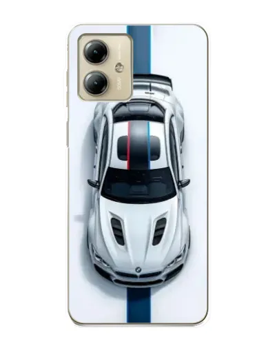 Чехол для Motorola MOTO G14 с картинкой «Вид сверху — BMW M» Чехол для Motorola MOTO G14 с картинкой «Вид сверху — BMW M»
