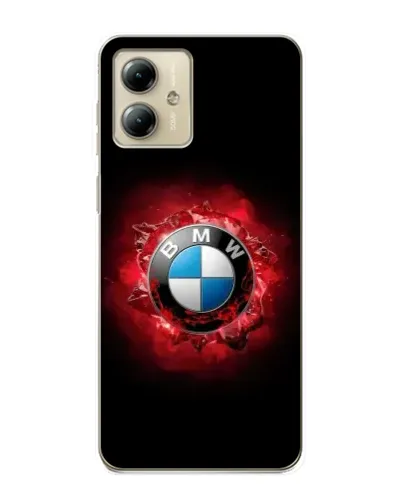 Чехол для Motorola MOTO G14 с картинкой «Логотип BMW — вспышка» Чехол для Motorola MOTO G14 с картинкой «Логотип BMW — вспышка»