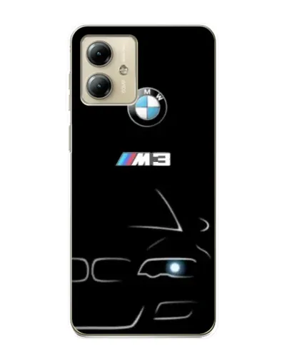 Чехол для Motorola MOTO G14 с картинкой «Минималистичный принт BMW M3» Чехол для Motorola MOTO G14 с картинкой «Минималистичный принт BMW M3»
