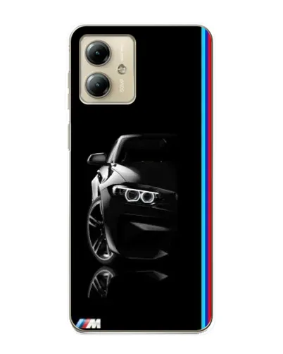 Чехол для Motorola MOTO G14 с картинкой «Силуэт BMW в темноте» Чехол для Motorola MOTO G14 с картинкой «Силуэт BMW в темноте»