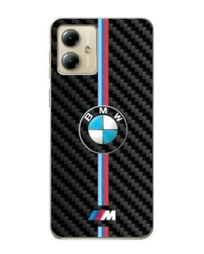 Чехол для Motorola MOTO G14 с картинкой «Эмблема BMW и карбон» Чехол для Motorola MOTO G14 с картинкой «Эмблема BMW и карбон»